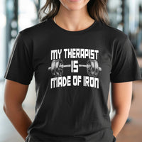 Load image into Gallery viewer, My Therapist Is Made of Iron Women&#39;s T-shirt
