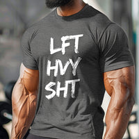 Load image into Gallery viewer, Lift Heavy Shit T-shirt
