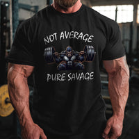 Load image into Gallery viewer, Not Average, PURE SAVAGE Beast Squat Tee
