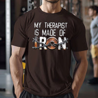 Load image into Gallery viewer, My Therapist is Made of Old Iron T-shirt
