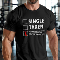 Load image into Gallery viewer, Gym Status: Lifting Heavy &amp; Dodging Drama T-shirt
